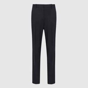 Reiss | NWOT Skinny Ankle Length Pull On Dress Pants Work Trousers Black Size 8